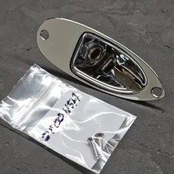 2000 FENDER AMERICAN STANDARD STRATOCASTER - STRAT OUTPUT JACK ASSEMBLY + SCREWS