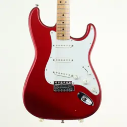 FENDER JAPAN STRATOCASTER ST72 OLD CANDY APPLE RED USED 2010 MAPLE W/SOFT CASE