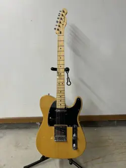 USED FENDER PLAYER TELECASTER - BUTTERSCOTCH BLONDE W/ MAPLE FRETBOARD