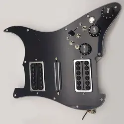 FOR FENDER STRAT GUITAR PREWIRED LOADED PICKGUARD WITH HSH COIL SPLITTING PICKUP