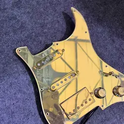 FOR FENDER STRAT GUITAR PREWIRED LOADED GUITAR PICKGUARD ALUMINUM PICKGUARD ​SSH