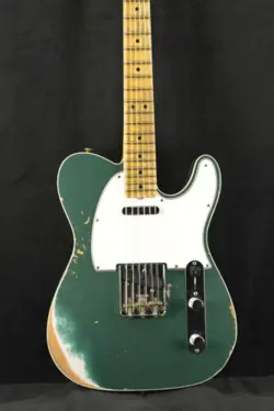 FENDER CUSTOM SHOP '65 TELECASTER CUSTOM HEAVY RELIC - AGED SHERWOOD GREEN