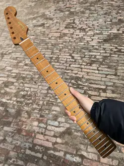 FENDER 22FRETS ST ROASTED MAPLE MATTE STRAT REPLACEMENT ELECTRIC GUITAR NECK