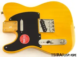 LEFTY FENDER SQUIER 50S TELECASTER TELE LOADED BODY GUITAR BUTTERSCOTCH BLONDE