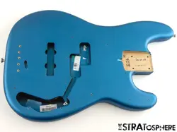 FENDER AMERICAN PERFORMER PRECISION P BASS BODY, USA SATIN LAKE PLACID BLUE
