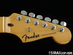 FENDER STANDARD STRATOCASTER STRAT NECK & TUNERS MODERN 