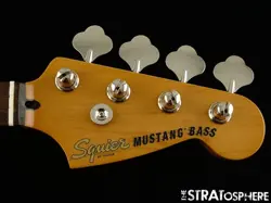 FENDER SQUIER CLASSIC VIBE 60S MUSTANG BASS NECK + TUNERS 9.5