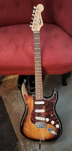 FENDER SQUIER STRAT ELECTRIC GUITAR -