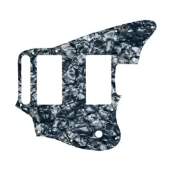 PICKGUARD FOR FENDER BLACKTOP JAGUAR SILVER PEARL