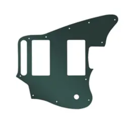 PICKGUARD FOR FENDER BLACKTOP JAGUAR SMOKE MIRROR