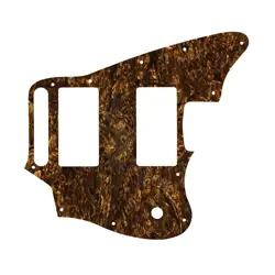PICKGUARD FOR FENDER BLACKTOP JAGUAR BROWN PEARL
