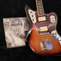 FENDER KURT COBAIN JAGUAR ELECTRIC GUITAR - 3-COLOR SUNBURST