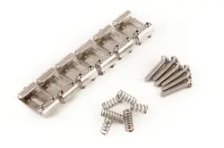 FENDER PURE VINTAGE STRATOCASTER PAT. PEND. SADDLE KIT, NICKEL-PLATED 0992091000