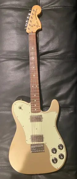 FENDER CHRIS SHIFLETT ARTIST SERIES SIGNATURE TELECASTER DELUXE GOLD WITH CASE