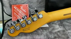 2022 FENDER AMERICAN ULTRA TELECASTER RW TXT - TEXAS TEA W/ CASE