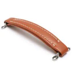 ORANGE LEATHER STYLE GUITAR AMPLIFIER HANDLE STRAP FOR FENDER AMP INSTRUMENTS B