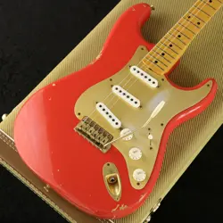 FENDER CUSTOM SHOP 1956 STRATOCASTER RELIC FIESTA RED SAFE DELIVERY FROM JAPAN