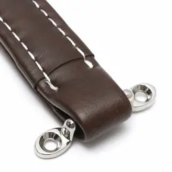 BROWN LEATHER STYLE GUITAR AMPLIFIER HANDLE STRAP FOR FENDER AMP INSTRUMENTS D