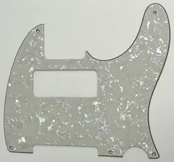4 PLY IVORY WHITE PEARL PICKGUARD FIT FENDER TELECASTER TELE  5 HOLE P90 STYLE