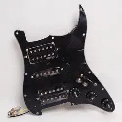 GUITAR PREWIRED LOADED PICKGUARD COIL SPLITTING HUMBUCKER PICKUPS SET FOR FENDER