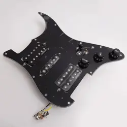 GUITAR PREWIRED LOADED PICKGUARD COIL SPLITTING FOR FENDER HUMBUCKER PICKUPS SET