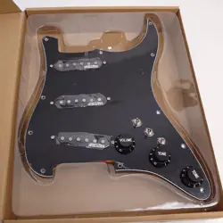 GUITAR PREWIRED LOADED PICKGUARD FOR FENDER COIL SPLITTING SINGLE COIL PICKUPS