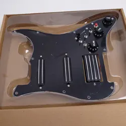 GUITAR PREWIRED LOADED PICKGUARD SET, FOR FENDER COIL SPLITTIN HUMBUCKER PICKUPS