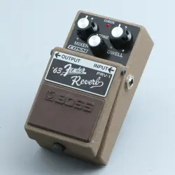 BOSS FRV-1 '63 FENDER REVERB GUITAR EFFECTS PEDAL P-27803