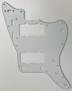 3 PLY PARCHMENT PICKGUARD FIT FENDER AMERICAN VINTAGE 62 JAZZMASTER STYLE GUITAR
