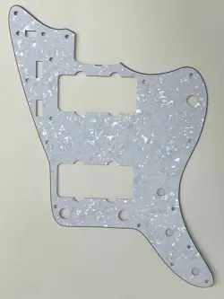 WHITE PEARL PICKGUARD FIT FENDER AMERICAN VINTAGE 62 JAZZMASTER STYLE GUITAR