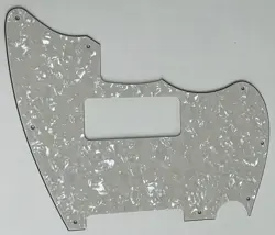 IVORY WHITE PICKGUARD FOR FENDER WARMOTH MJT TELEMASTER JAZZCASTER P90 GUITAR