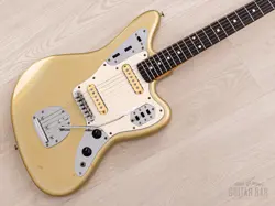 1993 FENDER ORDER MADE JAGUAR '62 VINTAGE REISSUE SHORELINE GOLD, JAPAN