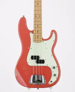 FENDER ROAD WORN 50S PRECISION BASS FIESTA RED USED ELECTRIC BASS  2014