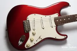 FENDER U.S. VINTAGE ‘62 STRATOCASTER - CANDY APPLE RED USED ELECTRIC GUITAR