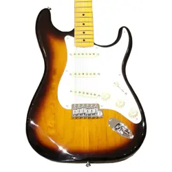 FENDER ERIC JOHNSON STRATOCASTER MAPLE 2-COLOR SUNBURST USED ELECTRIC GUITAR