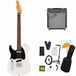 FENDER PLAYER II TELECASTER ROSEWOOD FB POLAR WHITE FENDER 10W AMPLIFIER INCLUDE