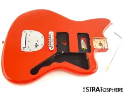 FENDER PLAYER II JAZZMASTER BODY + HARDWARE GUITAR PARTS ALDER CORAL RED $10 OFF