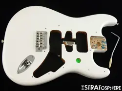 FENDER PLAYER II STRATOCASTER BODY + HARDWARE STRAT ALDER POLAR WHITE
