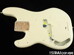 LEFTY FENDER AMERICAN PROFESSIONAL II PRECISION P BASS BODY USA OLYMPIC WHITE