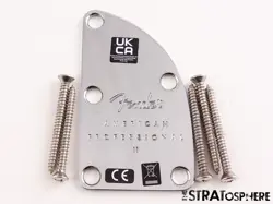 LEFTY AMERICAN FENDER PROFESSIONAL II PRECISION P BASS CONTOUR NECK PLATE.