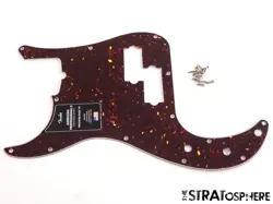 LEFTY FENDER AMERICAN PROFESSIONAL II PRECISION P BASS PICKGUARD GUITAR TORTOISE