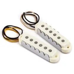 FENDER VINTAGE 65 JAGUAR PICKUP SET VINTAGE WHITE SET OF 2 NEW!