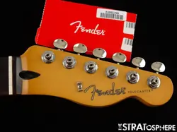 FENDER PLAYER II TELECASTER TELE NECK & TUNERS, ROLLED EDGES 