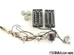 USA FENDER AMERICAN ULTRA II METEORA HAYMAKER HUMBUCKER PICKUPS POTS KNOBS S-1 