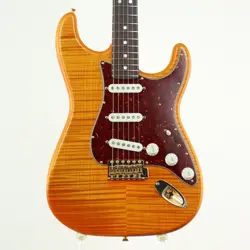 FENDER CUSTOM SHOP 60S STRATOCASTER FLAME MAPLE TOP SUNSET ORANGE TRANPARENT