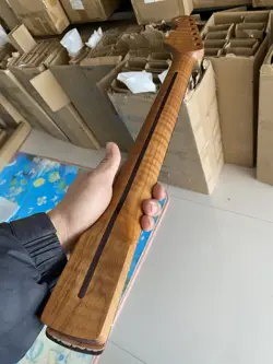 ELECTRIC GUITAR NECK ROSEWOOD 22 FRETS ROASTED FLAME MAPLE FENDER STRAT REPLACE