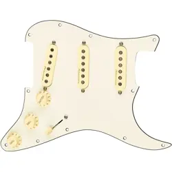 FENDER STRATOCASTER SSS V NOISELESS PRE-WIRED PICKGUARD WHITE/BACK/WHITE