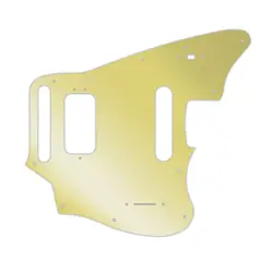 FENDER 2018-ON MADE IN MEXICO PLAYER SERIES JAGUAR PICKGUARD GOLD MIRROR