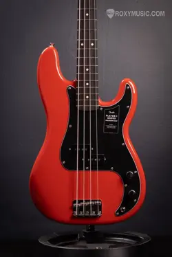 FENDER PLAYER II PRECISION BASS - CORAL RED