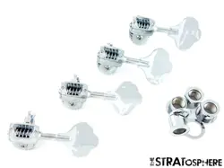 FENDER AMERICAN PROFESSIONAL II JAZZ J BASS TUNERS, PARTS SET OF 4.